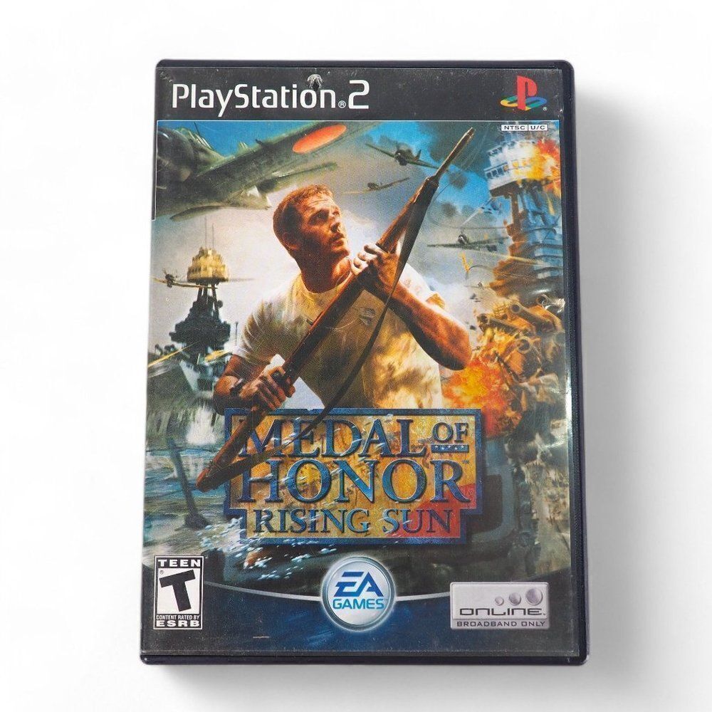 Medal of Honor: Rising Sun (Sony PlayStation 2, 2003) Complete CIB